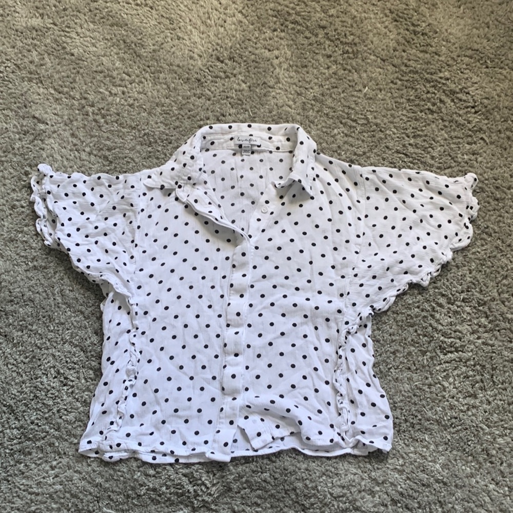 Polka dot top